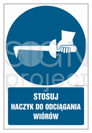 GL036 Stosuj haczyk do odciągania wiórów