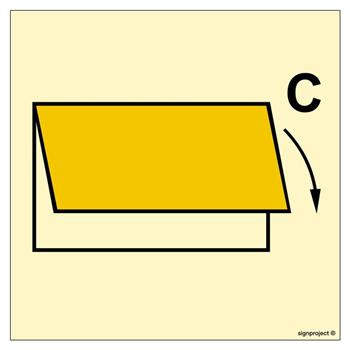 FE039 Closing device for cargo spaces and ventilation inlet or outlet