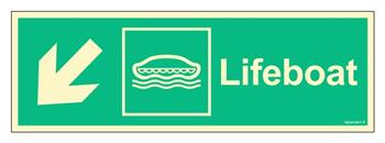 FB148 Lifeboat side down left