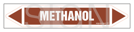 JF268 METHANOL - arkusz 16 naklejek