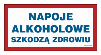 ND016 Napoje alkoholowe szkodzą zdrowiu