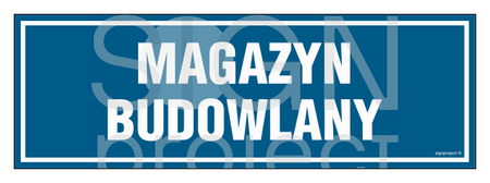 PA339 Magazyn budowlany