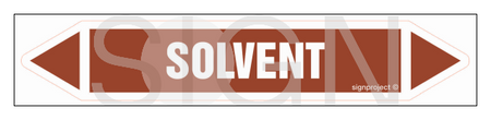 JF425 SOLVENT - arkusz 5 naklejek