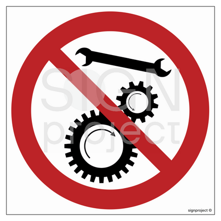 GB029 It is forbidden to fix the device in motion