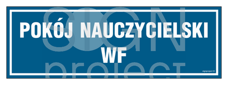 PA152 Pokój nauczycielski WF