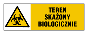 NA002 Teren skażony biologicznie