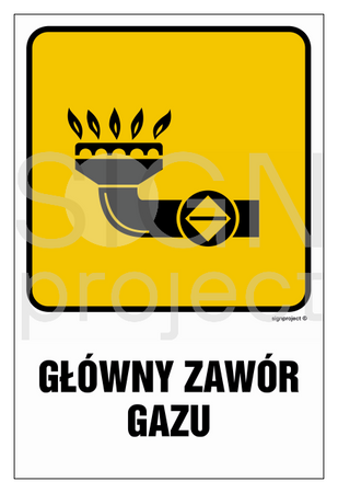 JD001 Główny zawór gazu 1