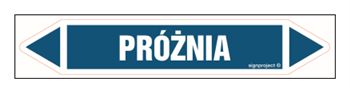 JF384 PRÓŻNIA - arkusz 5 naklejek