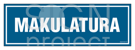 PA385 Makulatura