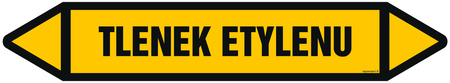JF449 TLENEK ETYLENU - arkusz 5 naklejek