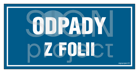 OA106 Odpady z folii