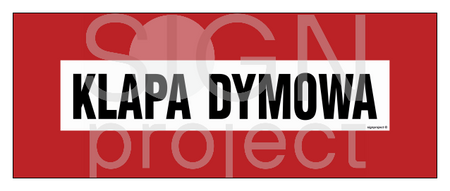 BC102 Klapa dymowa