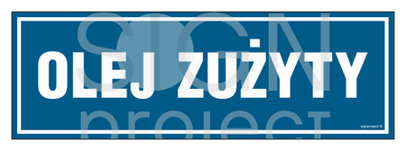 PA390 Olej zużyty