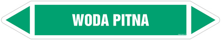 JF495 WODA PITNA - arkusz 5 naklejek