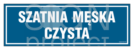 PA305 Szatnia męska czysta