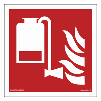 BF010 Portable foam supply unit - sheet of 12 stickers