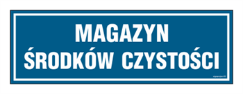 PA373 Magazyn środków czystości