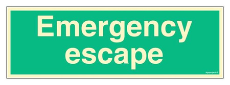 FB176 Emergency escape