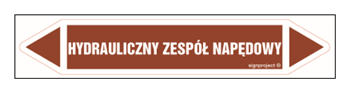 JF215 HYDRAULICZNY ZESPÓŁ NAPĘDOWY - arkusz 5 naklejek