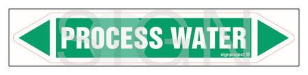JF353 PROCESS WATER - sheet of 5 stickers