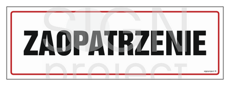 NC004 Zaopatrzenie