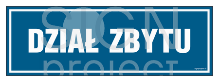 PA120 Dział zbytu
