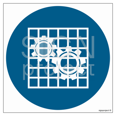 GJ027 Mandatory shielding - sheet of 9 stickers