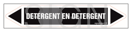 JF115 DETERGENT EN DETERGENT - sheet of 5 stickers