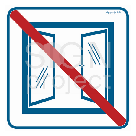 RA515 Do not open an air-conditioned facility