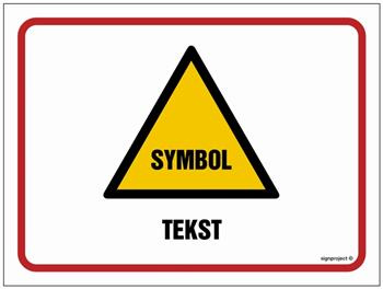Znak na zamówienie Wzór B-018