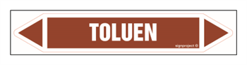 JF451 TOLUEN - arkusz 5 naklejek