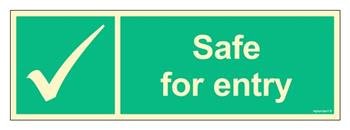 FB114 Safe for entry