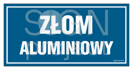 OA114 Złom aluminiowy