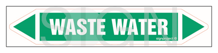 JF470 WASTE WATER - arkusz 5 naklejek