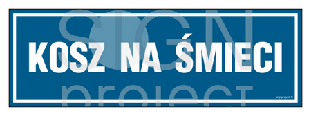 PA518 Kosz na śmieci