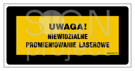 KB011 Uwaga! widzialne i niewidzialne promieniowanie laserowe