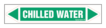 JF063 Chilled water - arkusz 4 naklejek