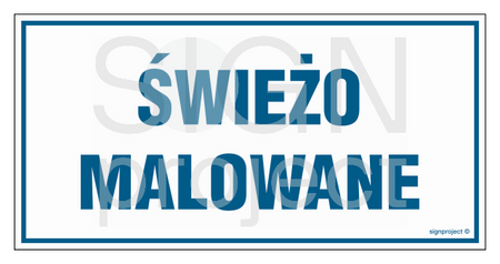 NC130 Świeżo malowane