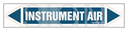 JF232 INSTRUMENT AIR - sheet of 5 stickers