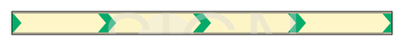 EB006 Directional photoluminescent escape route - pack of 5