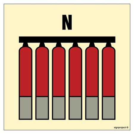 FE077 Fixed Nitrogen fire extinguishing battery