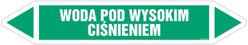 JF497 WODA POD WYSOKIM CIŚNIENIEM - arkusz 4 naklejek