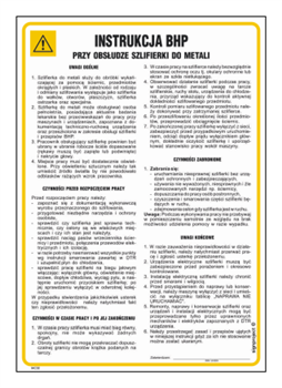 IAC32 Safety instructions for the use of metal grinders