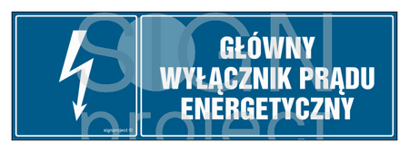 HH015 Główny wyłącznik energetyczny prądu