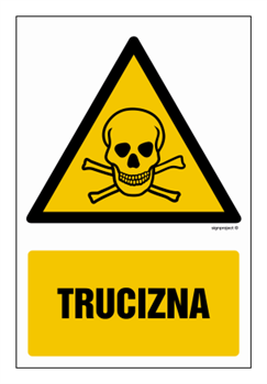 GF006 Poison - sheet of 9 stickers