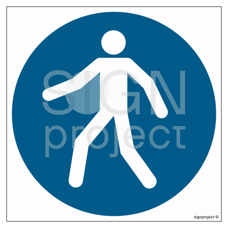 GJ024 Passage order in a marked place - sheet of 9 stickers
