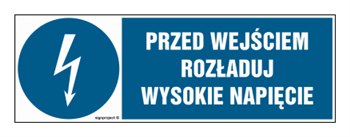 HF007 Przed wejściem rozładuj wysokie napięcie