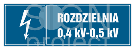 HI007 Rozdzielnia 0.4 kV-0.5 kV