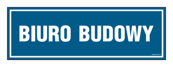 PA115 Biuro budowy