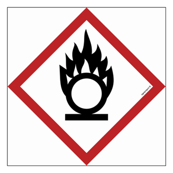LD003 Oxidizing product - sheet of 48 stickers